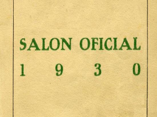 CATÁLOGO  EXPOSICIÓN DE BELLAS ARTES  SALÓN OFICIAL 1930