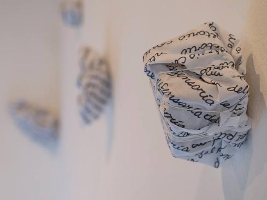 detalle de obra de Claudia Osorio