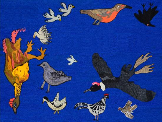 Bordados de Isla Negra.