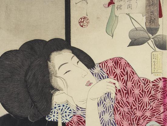 Detalle. Somnolienta, 1888, Colección MNBA