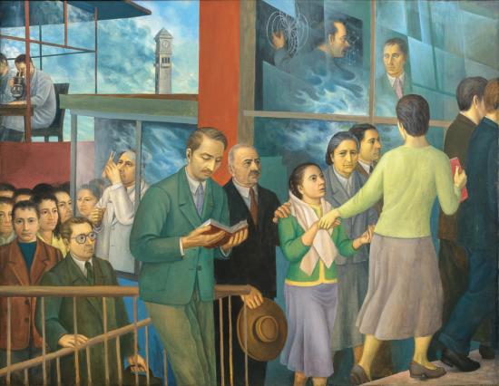 "Universidad" (s/f), Julio Escámez (1925-2015).
