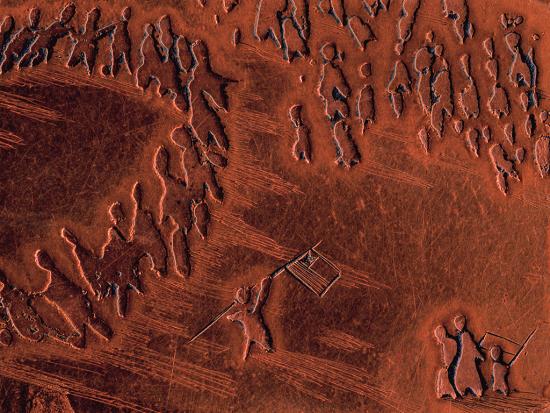 Matriz de cobre de La ronde de Nemesio Antúnez