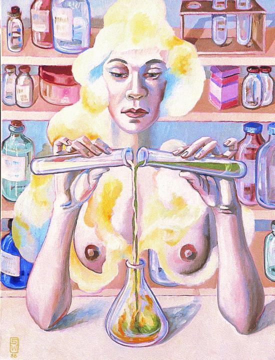 La mujer del químico, 1988.