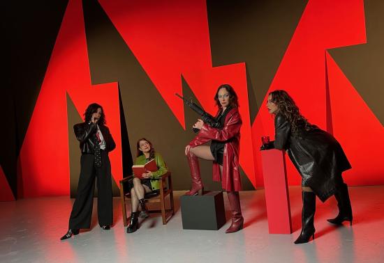 Fotografía del grupo Cleopatras, por Denise Lira Ratinoff