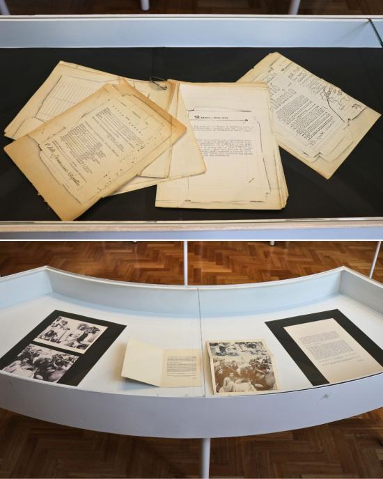Libreto de la performance "Pieza para locos" de Francisco Copello. Col. MNBA