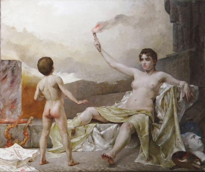 5. LA CIENCIA MOSTRANDO AL GENIO QUE SÓLO ELLA CONDUCE A