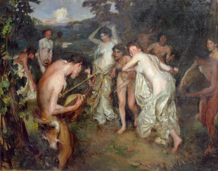 1. ORFEO ATACADO POR LAS BACANTES