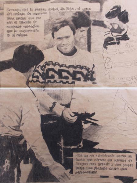 Javier Rodríguez, Dibujo