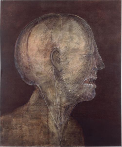 Cabeza I, de la serie Animal Humano, 1976