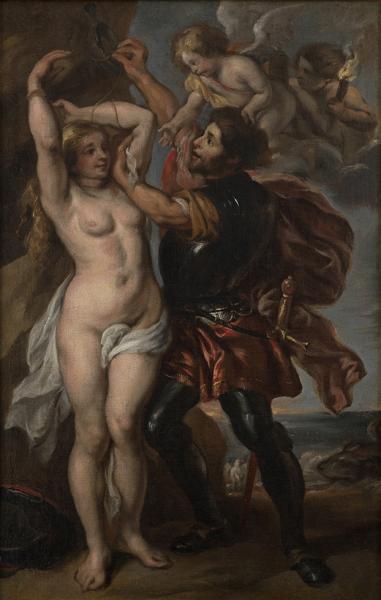 Perseo liberando a Andrómeda