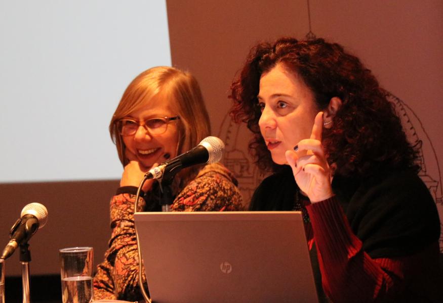 Dina Comisarenco y Ana Paula Cavalcanti