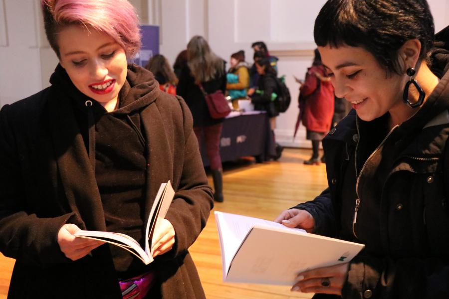 Asistentes al lanzamiento