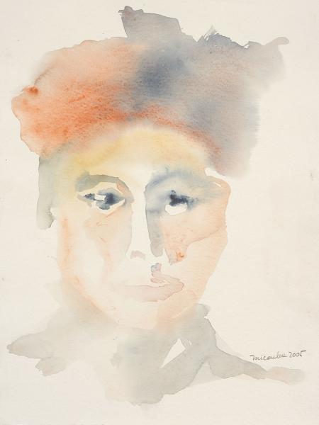 5. Micaelina Campos, Mujer con turbante rojo 2