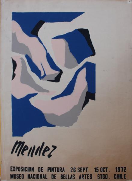 Afiche Exposición MNBA 1972
