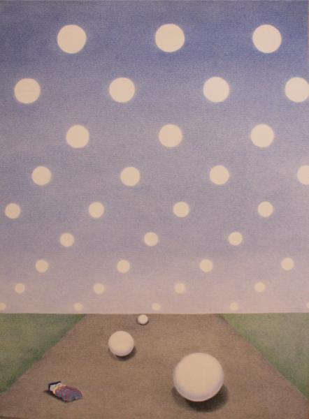 Lápiz color sobre papel