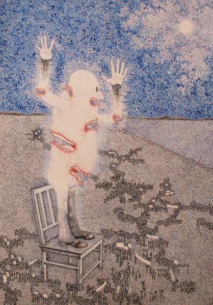 Tinta china sobre papel