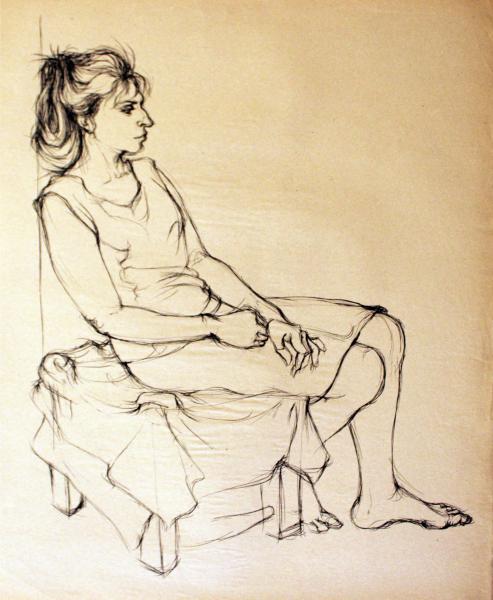 Tinta china sobre papel