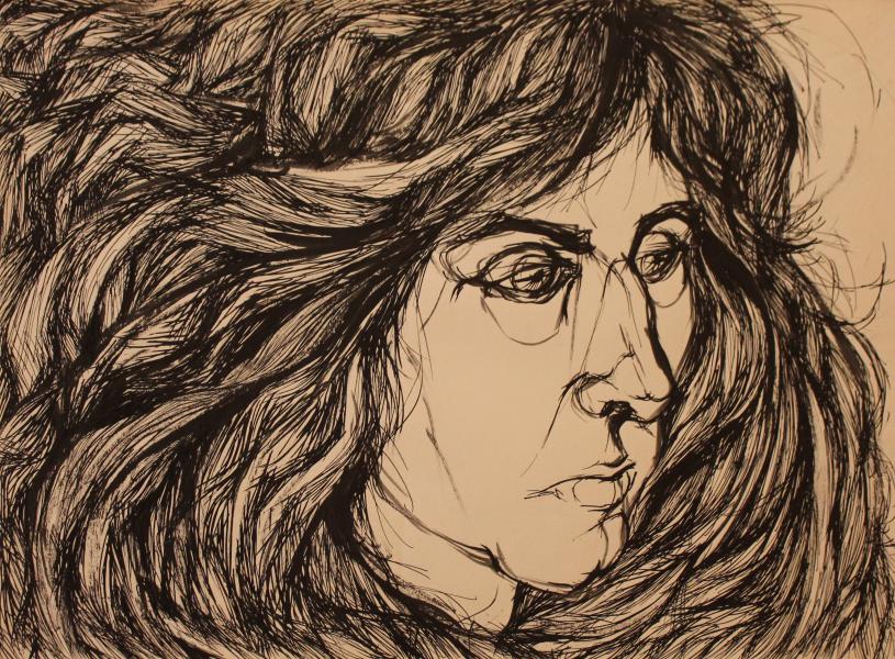 Tinta china sobre papel