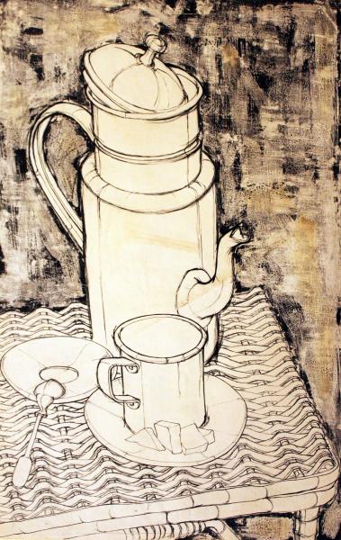 Tinta china sobre papel