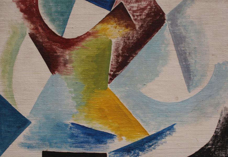 Sin título. Sin fecha conocida.Óleo sobre cartón entelado