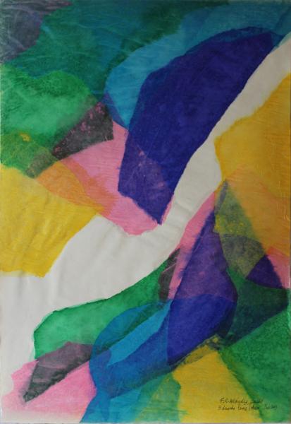 Collage sobre papel. 2006