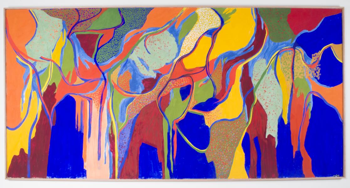 Sin título. 2010. Temple al huevo y óleo sobre tela