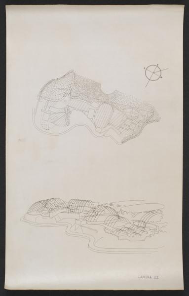 Diagrama estudio del Viento para Escuela Naval (1). ca. 1956