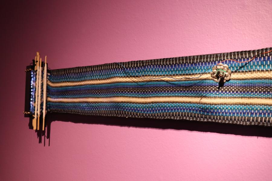 Tejido de la exposición