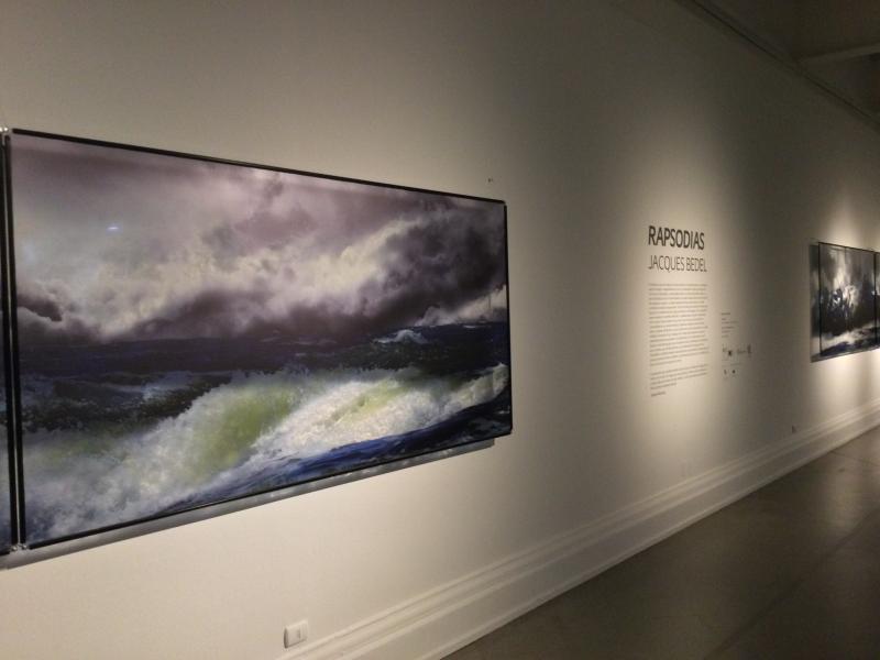 Cuadro con la fotografía de un paisaje