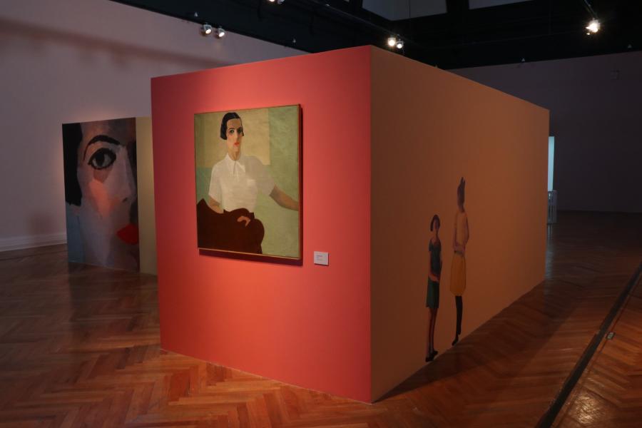 Cuadros de la exposición