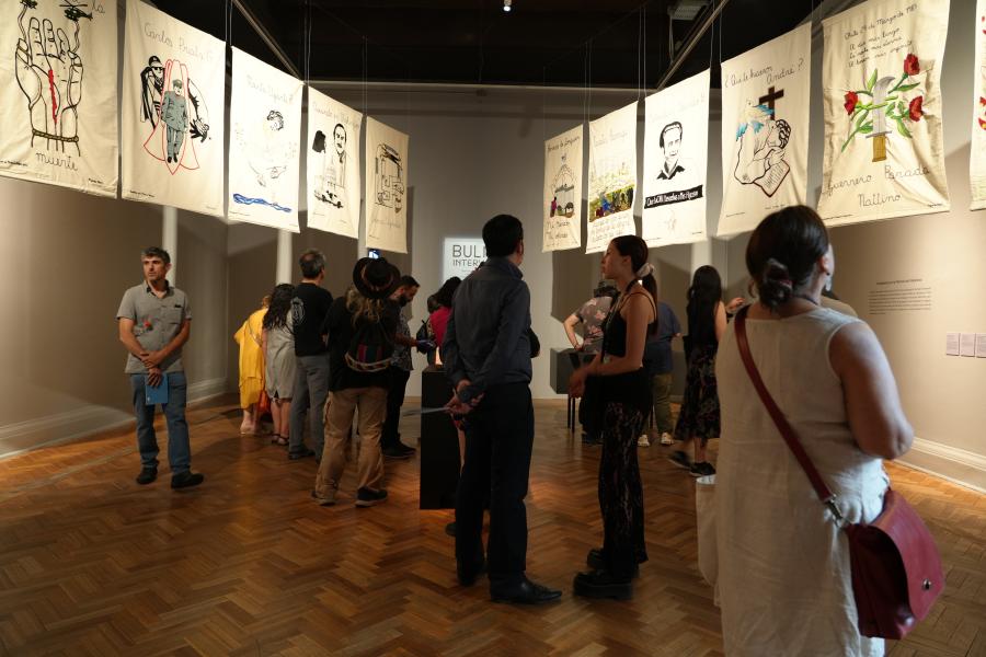 sala de la exposición