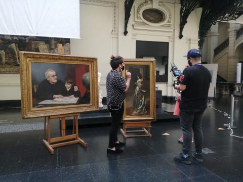 Transmisión desde el Museo Nacional de Bellas Artes